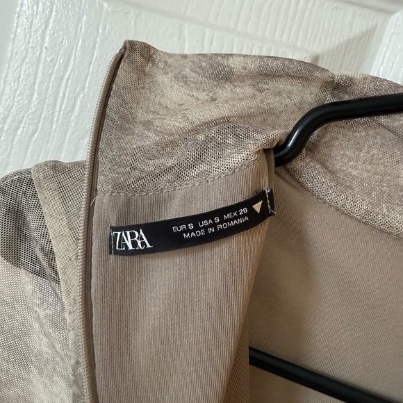 long sleeve body dress zara - Picture 3 of 3